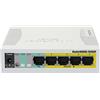 MikroTik rb260gsp gestito Gigabit Ethernet (10/100/1000) connessione Ethernet, che supportano l' alimentazione tramite CE Porta (PoE) Bianco Switch di rete - Switch reti (Managed Network Switch, Gigabit Ethernet (10/100/1000), Bianco, 6 W, 8 - 30, -25 - 6