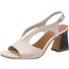 Tamaris Sandalo da donna con tacco a blocco Pelle nero 38 EU