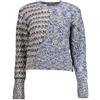 Desigual JERS_clío 5001 Marine Maglione, Blu, L Donna