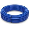 HM Tubo Multistrato Coibentato ISOCLIMA Diametro 16 mm x 2 Rivestito con Guaina Isolante - Rotolo da 25 Metri per Impianti Idraulici, Acqua Calda/Fredda e Riscaldamento Domestico (BLU 25MT)