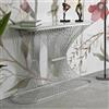 Dmora - Consolle RioDoce, Tavolo multiuso, Mobiletto d'appoggio, Scrivania da corridoio, 120x35 h79 cm, Argento