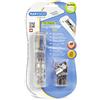 Rapesco RC4025SS Supaclip 40 Dispenser di Mollette Trasparente e 25 Mollette in Acciaio Inossidabile