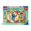 Ravensburger 12004114 Disney Stitch - Puzzle per bambini dai 5 anni in su, con 3 x 49 pezzi