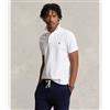 Polo Ralph Lauren per uomo. [710548797001] Polo bianca in piquet slim fit, Bianco, Casual, Cotone, Manica corta
