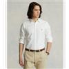 Polo Ralph Lauren per uomo. 710549084006 Camicia Oxford bianca slim fit [1233173], Bianco, Casual, Cotone, Manica lunga