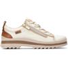 Pikolinos per donna. W3W-6979C1 Sneaker Vigo in pelle bianco panna [3191700], Basso, 1 a 3 cm, Cerniera, Casual