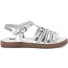 Xti Kids per donna/ragazza. 15121602-PLATA Sandali 151216 argento, Basso, Fibbia, Casual, moda per bambini