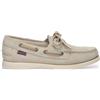 Sebago per donna. [781111W] Mocassini Portland Flesh Out in pelle color talpa, Basso, Stringhe, Casual, Taupe