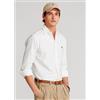 Polo Ralph Lauren per uomo. 710772290003 Camicia Oxford bianca su misura [1987437], Bianco, Casual, Cotone, Manica lunga