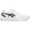 Asics per uomo. 1041A414 Scarpe Gel-Dedicate 8 Padel bianche, Bianco, Basso, 1 a 3 cm, Stringhe, Sportivo, Running, Sportswear, Multisport