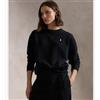 Polo Ralph Lauren per donna. 211943006003 Maglione in pile nero [3206713], Casual, Cotone