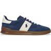 Polo Ralph Lauren per uomo. [809965070001] Sneaker Heritage Aera in pelle blu scuro, Basso, Stringhe, Casual, Navy