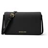 Michael Kors per donna. 32S4GJ6C6L Borsa a tracolla Jet Set media nera [3228196], Nero, Casual, Pelle