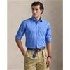 Polo Ralph Lauren per uomo. [710937993007] Camicia in twill blu su misura, Casual, Cotone, Manica lunga
