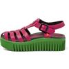Art per donna. 1157521O8003_043 1575 sandali in pelle rosa Brighton, 3 a 5cm, Fibbia, Casual