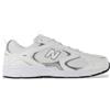 New Balance per donna. ML408V1 Scarpe da ginnastica 408 bianche, Bianco, Basso, Stringhe, Casual, Sportivo, Multisport