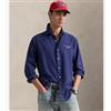 Polo Ralph Lauren per uomo. [710968731003] CLBDPPCS-MAGLIA SPORTIVA MANICA LUNGA, Blu, Casual, Cotone