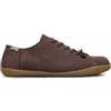 Camper per uomo. 17665-011 Sneaker Peu Cami in pelle marrone [835623], Basso, Stringhe, Casual