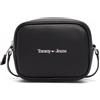 Tommy Jeans per donna. AW0AW15029 Borsa fotografica nera, Nero, Casual, Poliuretano