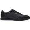 BOSS per uomo. 50536525 Scarpe da ginnastica in titanio nero, Basso, Stringhe, Casual