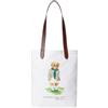 Polo Ralph Lauren per donna. [405970414001] Borsa tote bianca, Bianco, Casual, Cotone
