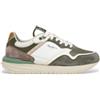 Pepe Jeans per uomo. [PMS60040] Sneakers in pelle verde Buster Pro Match, Basso, Camoscio, Stringhe, Casual