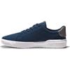 Timberland per uomo. TB0A292C2881 Sneakers basse in pelle con lacci Seneca Bay blu, Basso, Stringhe, Casual