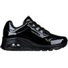 Skechers per donna. 177142 Sneakers Street UNO nere, Nero, 1 a 3 cm, Stringhe, Casual