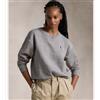 Polo Ralph Lauren per donna. 211943006004 Felpa Girocollo Grigia [3206714], Casual, Grigio, Cotone