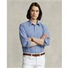 Polo Ralph Lauren per uomo. [710792041005] Camicia Oxford blu Custom Fit, Casual, Da sera, Cotone, Manica lunga