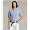 Polo Ralph Lauren per uomo. [710666998007] Polo blu slim fit personalizzata, Casual, Cotone, Manica corta