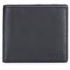 HUGO per uomo. 50470760 Portafoglio in Pelle con Incisione Pazzo in Scatola Nera [3015475], Nero, Casual