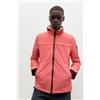 ECOALF per uomo. GAJKBENIA0410MS23-256 Giacca impermeabile Beniaalf color corallo, Rosso, Casual, Manica lunga, Sostenibile, Nylon riciclato