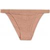Calvin Klein per donna. 000QF7347E Perizoma alto in pizzo rosa, Homewear, Poliamide