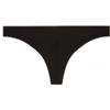 Calvin Klein per donna. 000QF6816E Perizoma Marquisette nero trasparente, Homewear, Microfibra, Sostenibile