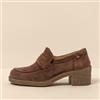 El Naturalista per donna. [2566711FQ005_012] Mocassini in pelle N5667 Marrone Ticino -Altezza tacco 5,5 cm-, 5 a 8cm, Nessuno, Casual