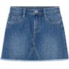 Pepe Jeans per ragazza. PG900564HR9 Gonna blu a trapezio, Casual, Cotone, Denim, moda per bambini