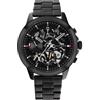 Tommy Hilfiger per uomo. 1710478 Orologio in acciaio nero [3084639], Casual, Braccialetto, Acciaio inossidabile