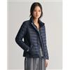 Gant per donna. [4700281] Piumino leggero blu navy, Casual, Manica lunga, Polister riciclato, Sostenibile