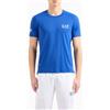 EA7 per uomo. [8NPT22_PJEMZ] T-shirt tennis Ventus7 blu, Sportivo, Tennis / Paddle tennis, Multisport, Poliamide, Manica corta