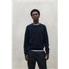 ECOALF per uomo. [MCMGAKNOTTO00616S24-163] Maglione Otto blu scuro, Casual, Manica lunga, Cotone biologico, Sostenibile, Navy