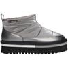 Tommy Jeans per donna. EN0EN02689 Stivaletti in nylon argento, Basso, 3 a 5cm, Nessuno, Casual
