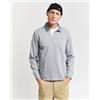 Gant per uomo. [2004082] Polo Reg Chambray Grigio Pesante, Casual, Cotone, Manica lunga