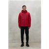 ECOALF per uomo. MCMGAJKEIGE00016W24-257 Giacca rossa dell'Eiger, Rosso, Casual, Manica lunga, Polister riciclato, Sostenibile