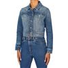 Pepe Jeans per donna. PL402431HV3 Giacca corta blu, Casual, Cotone, Denim, Sostenibile