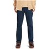 Timberland per uomo. TB0A2BYY4331 Pantaloni chino in twill elasticizzato blu scuro, Casual, Cotone biologico, Sostenibile, Navy