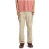Timberland per uomo. TB0A5TVYDH41 Pantaloni cargo in twill Brookline beige, Casual, Cotone biologico, Sostenibile