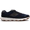 Timberland per uomo. TB0A5YDR0191 Sneakers basse in pelle blu scuro Winsor Park con lacci, Basso, Stringhe, Casual, Navy