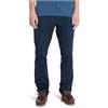 Timberland per uomo. TB0A2BZA4331 Pantaloni chino dritti in twill blu scuro Claremont, Casual, Cotone biologico, Sostenibile, Navy