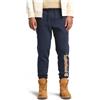Timberland per uomo. TB0A5YFB4331 Pantaloni blu scuro spazzolati Kennebec River, Casual, Sportivo, Cotone, Multisport, Navy